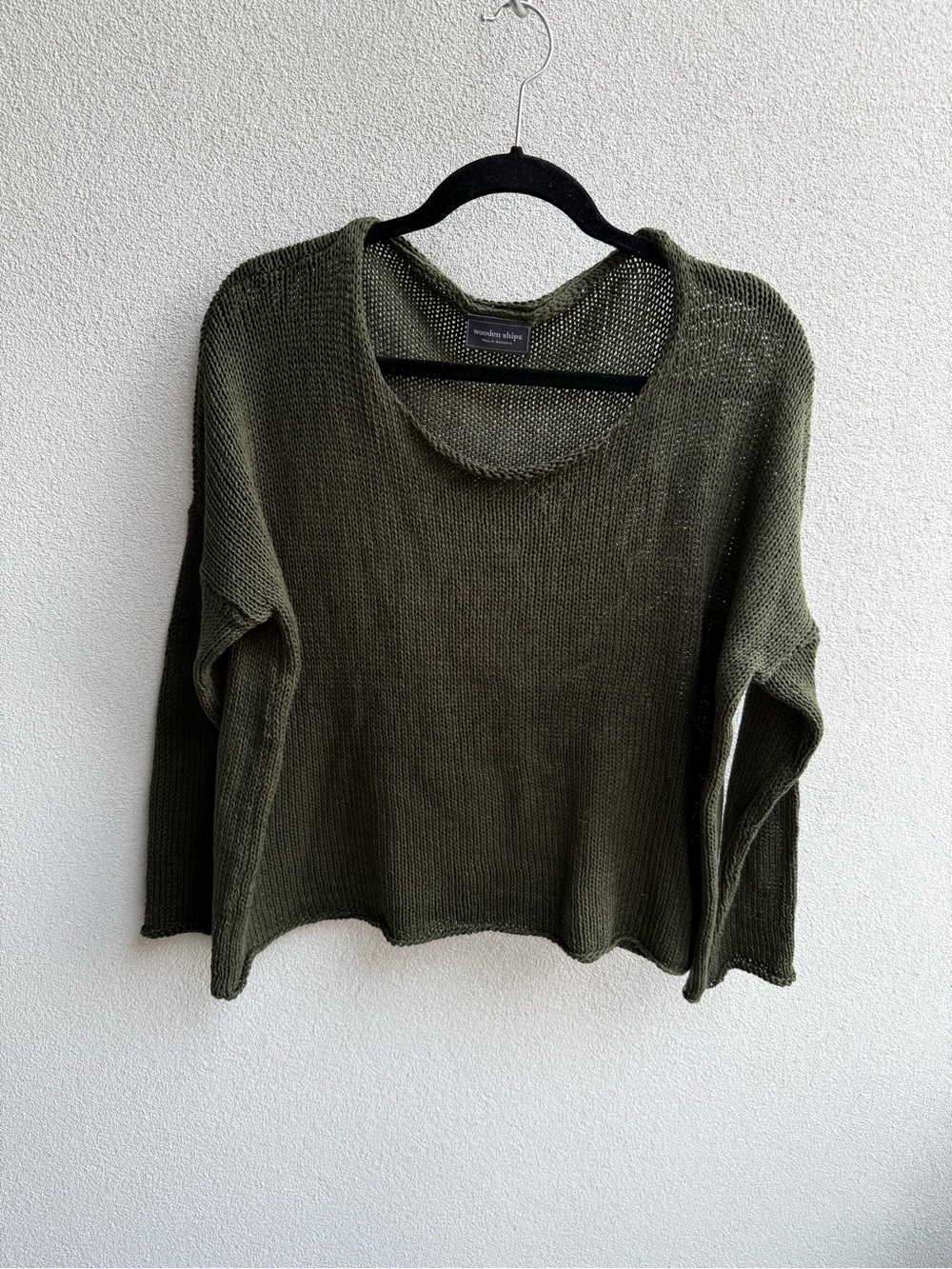 Wooden Ships sweater S/M
